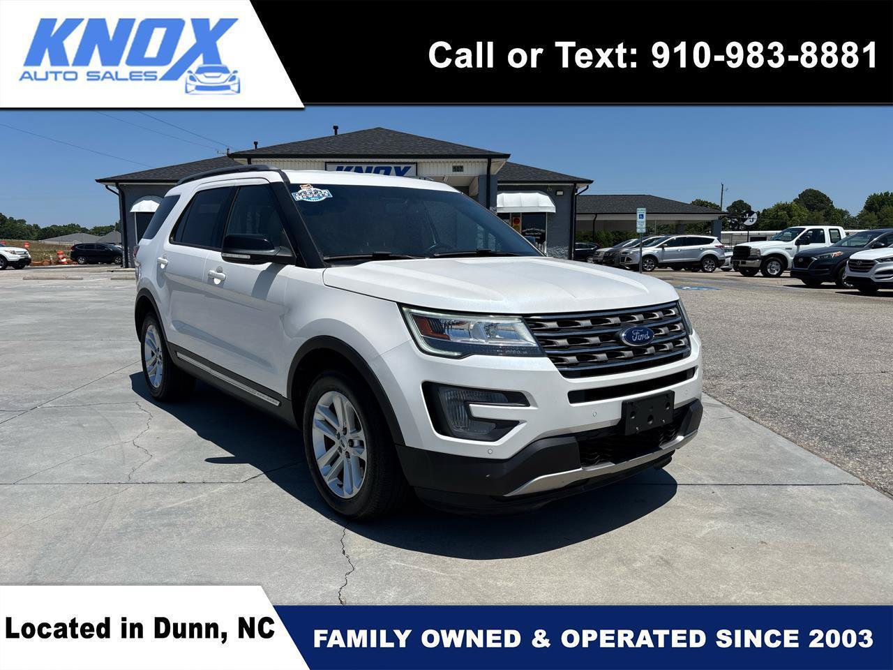 Used 2016 Ford Explorer XLT w/ Equipment Group 202A FWD image 1