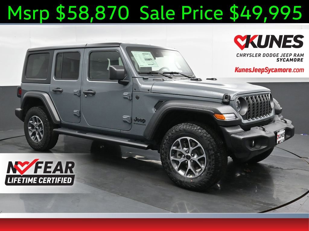 New 2025 Jeep Wrangler Sport S image 1