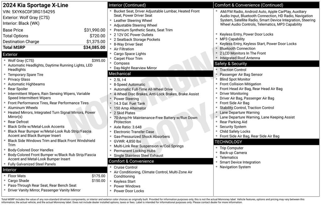 Used 2024 Kia Sportage X-Line image 3