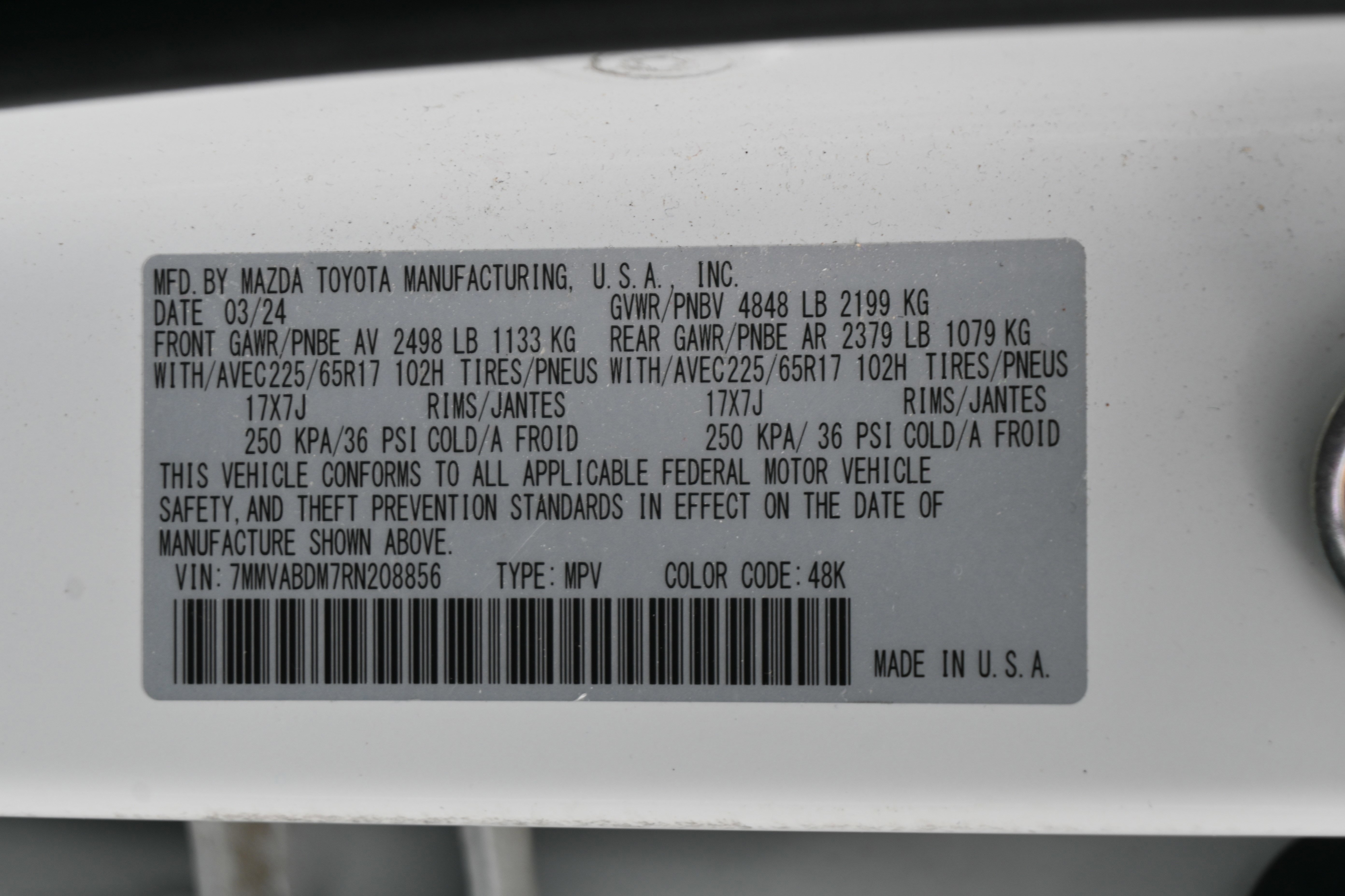 Used 2024 MAZDA CX-50 AWD 2.5 S w/ Premium Package image 17