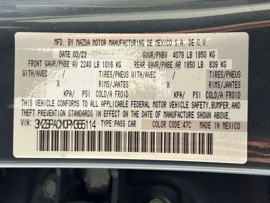 Used 2023 MAZDA MAZDA3 s image 33