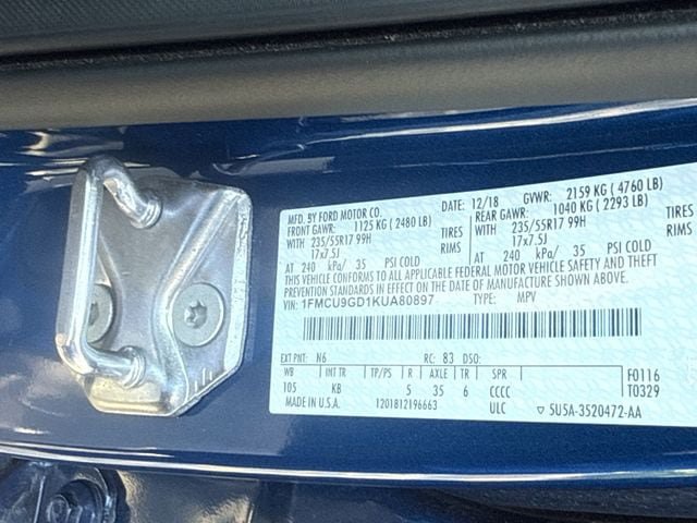Used 2019 Ford Escape SE AWD/4WD image 33