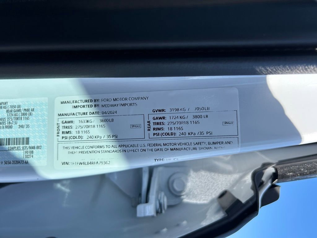 Used 2024 Ford F150 Tremor w/ Equipment Group 402A High image 28