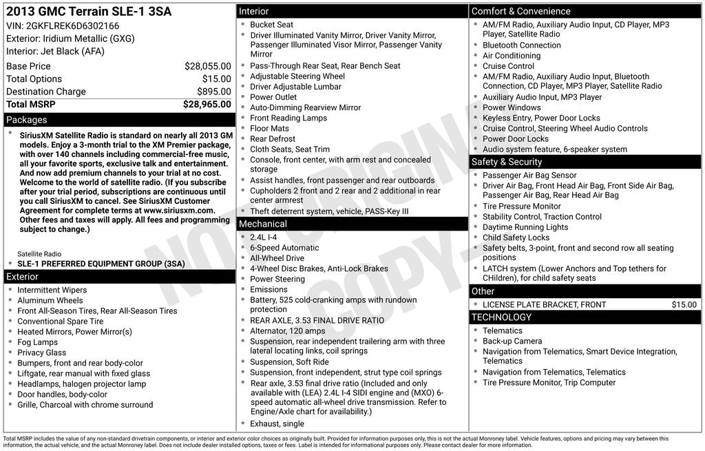 Used 2013 GMC Terrain SLE image 6