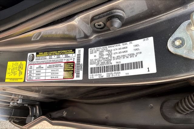 Used 2026 Toyota Tundra SR5 w/ SX Package AWD/4WD image 14