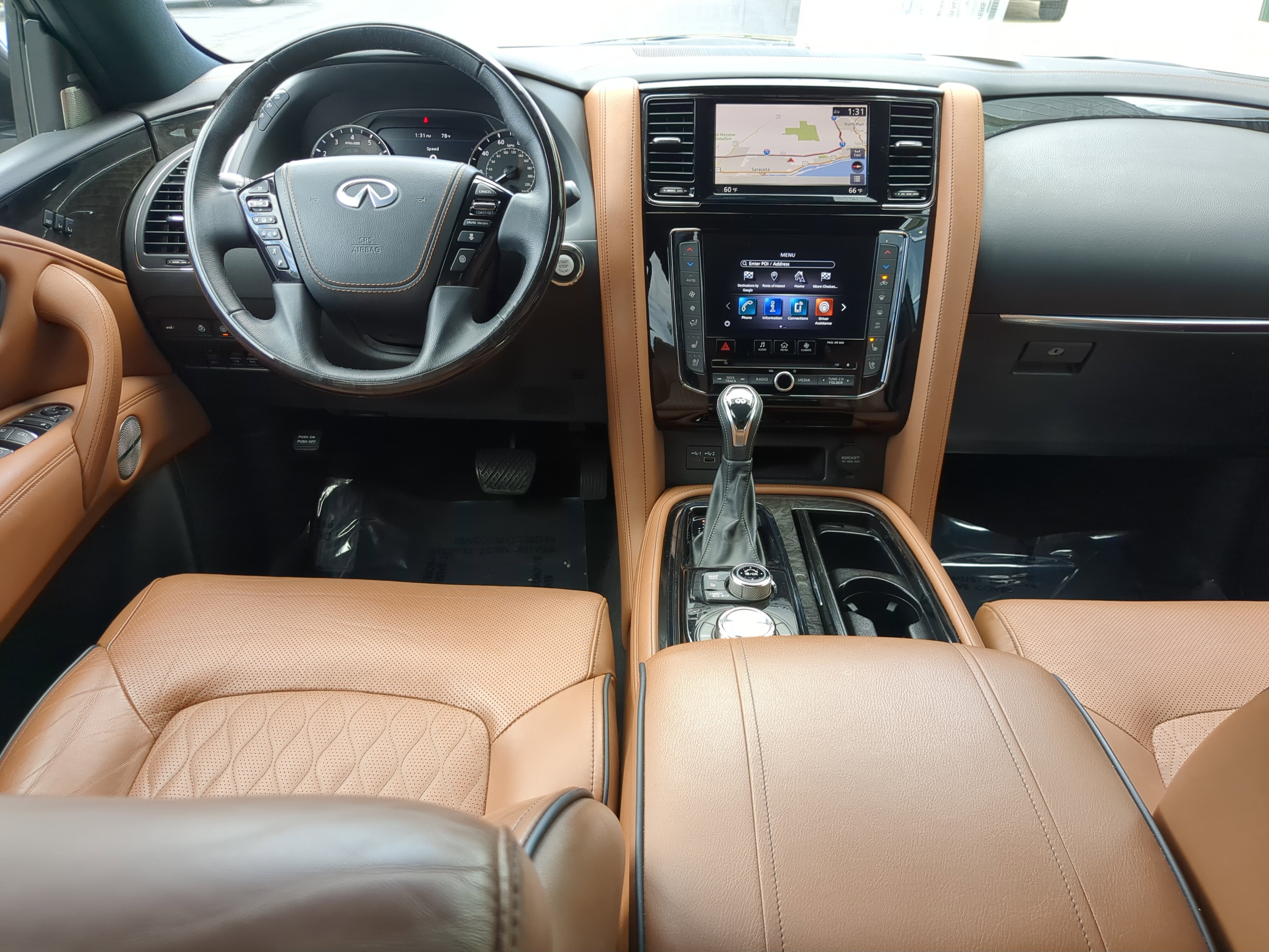 Used 2021 INFINITI QX80 Sensory w/ Cargo Package image 13