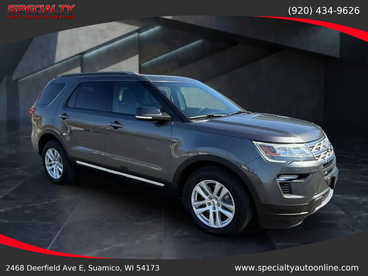Used 2018 Ford Explorer XLT w/ Equipment Group 201A AWD/4WD image 7
