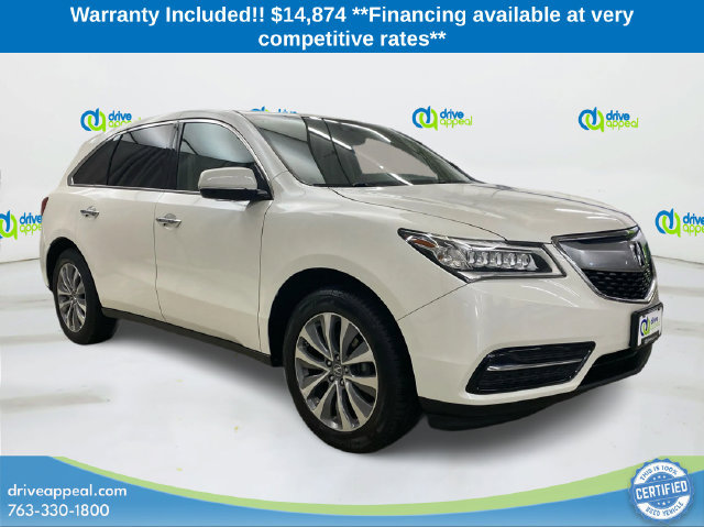 Used 2015 Acura MDX w/ Technology Package AWD/4WD image 1