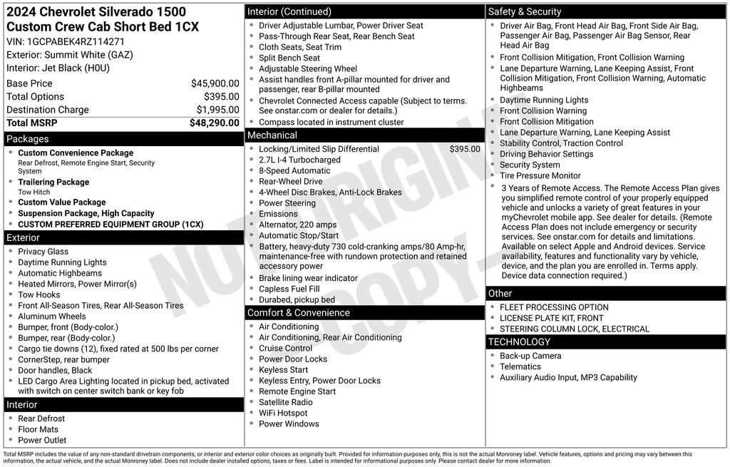 Used 2024 Chevrolet Silverado 1500 Custom image 55