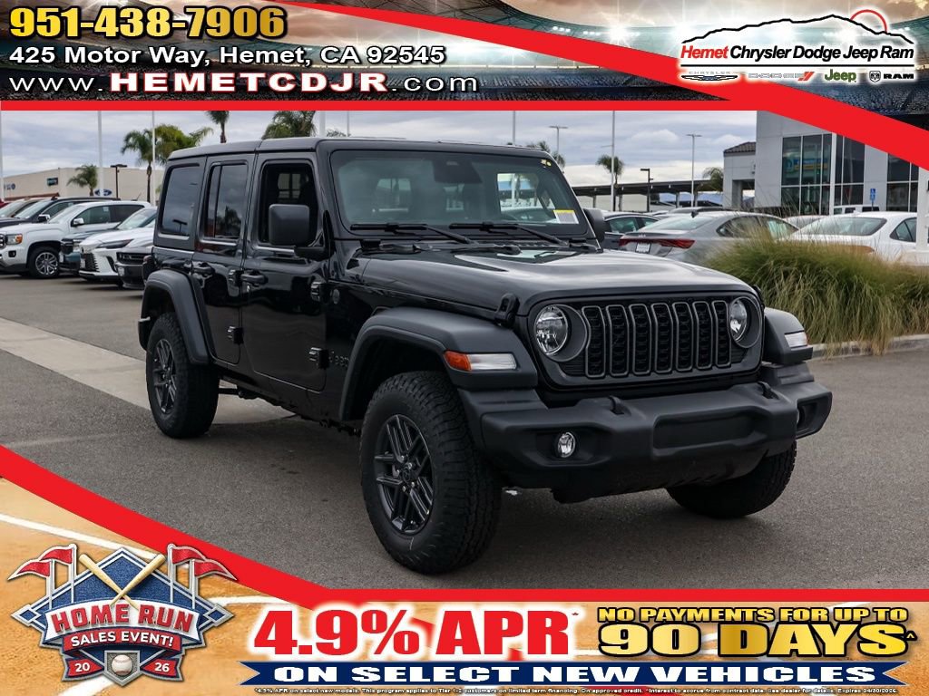 New 2026 Jeep Wrangler Sport S