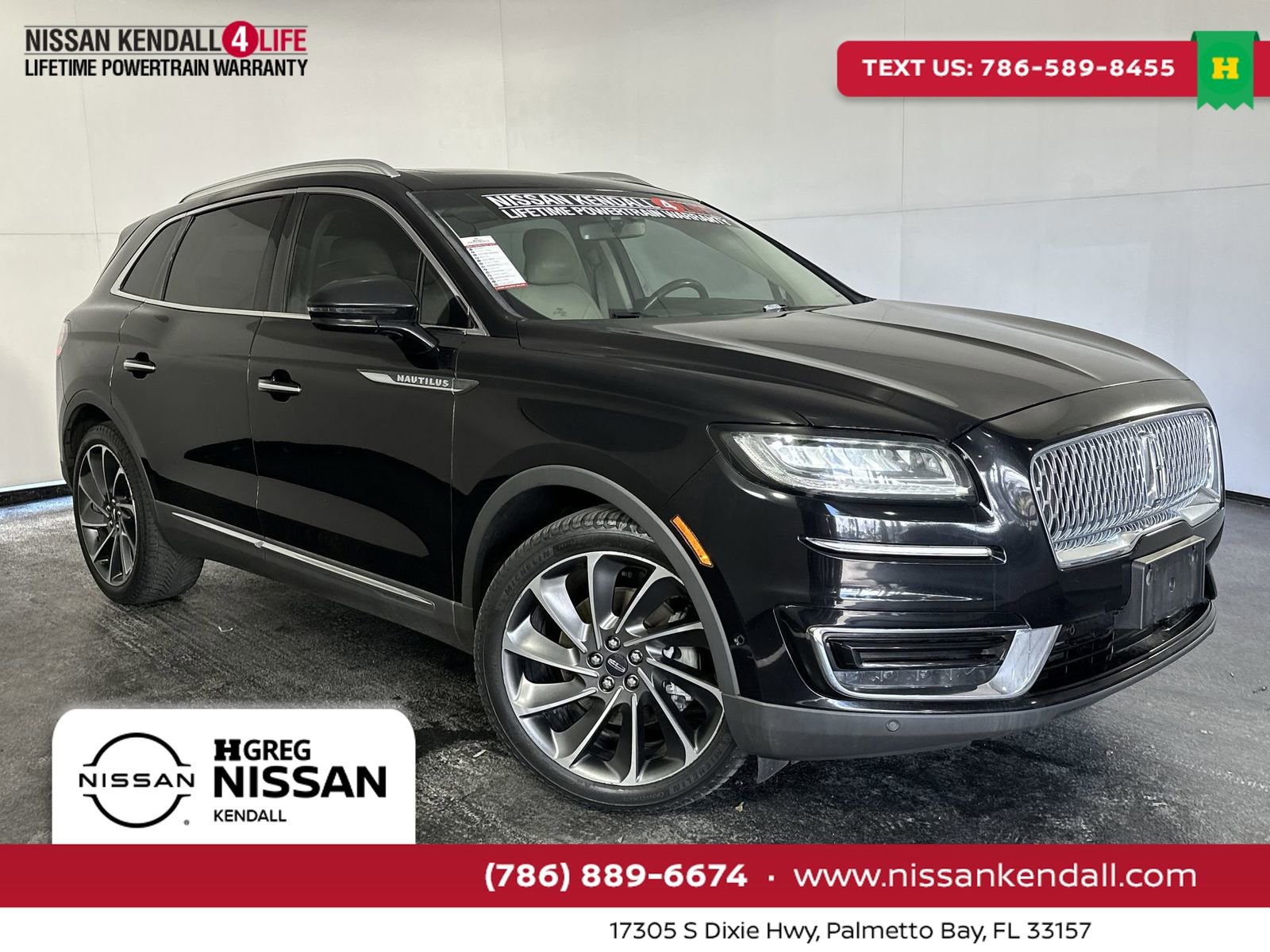 Used 2019 Lincoln Nautilus Reserve