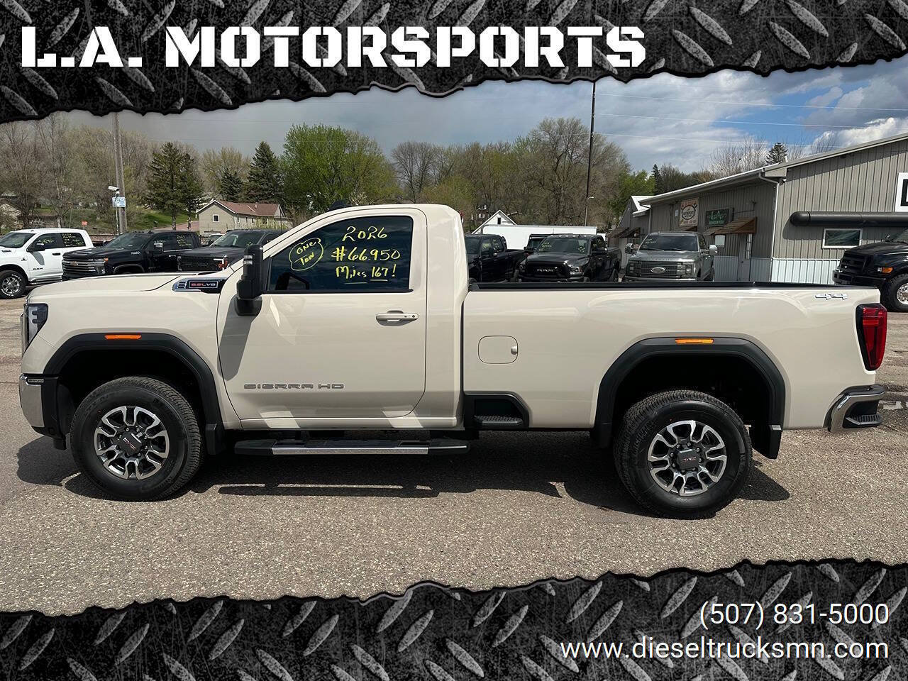 Used 2026 GMC Sierra 3500 SLE w/ SLE Convenience Package AWD/4WD image 1