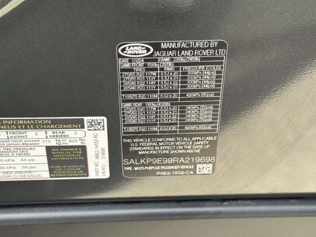 Used 2024 Land Rover Range Rover SE AWD/4WD image 28