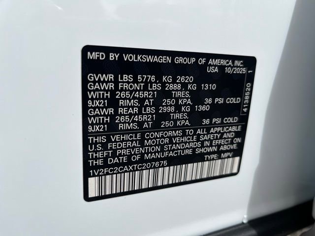 New 2026 Volkswagen Atlas Cross Sport SEL Premium R-Line image 26