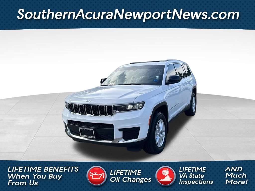 Used 2025 Jeep Grand Cherokee L Laredo w/ Luxury Tech Group I AWD/4WD image 1