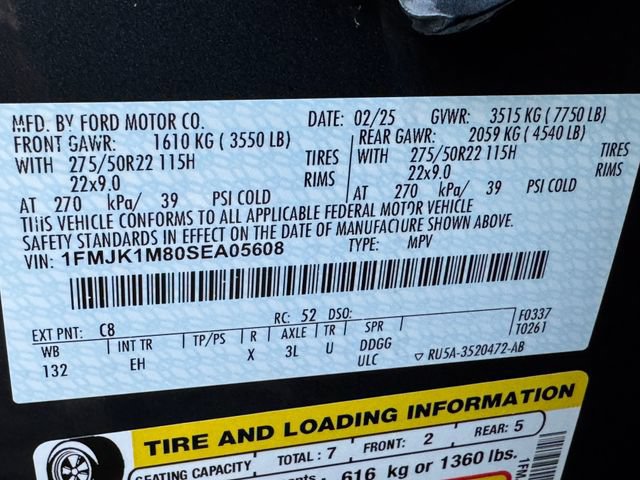 Used 2025 Ford Expedition Max Platinum w/ Driver's Package AWD/4WD image 32