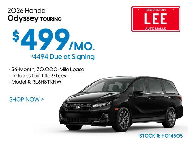 New 2026 Honda Odyssey Sport-L image 4