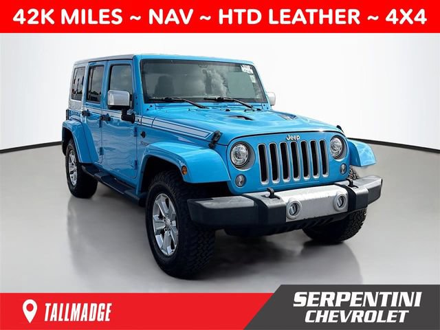Used 2017 Jeep Wrangler Unlimited Sahara w/ Quick Order Package 24E Chief