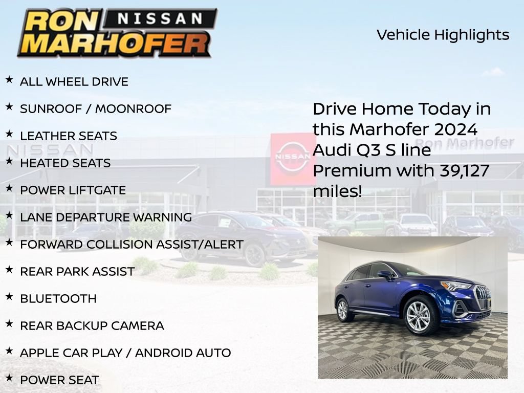 Used 2024 Audi Q3 2.0T Premium AWD/4WD image 13