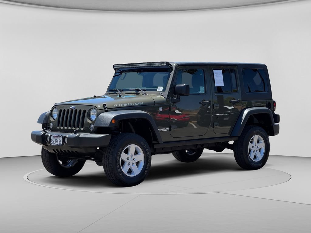 Used 2016 Jeep Wrangler Unlimited Rubicon w/ Connectivity Group AWD/4WD image 7