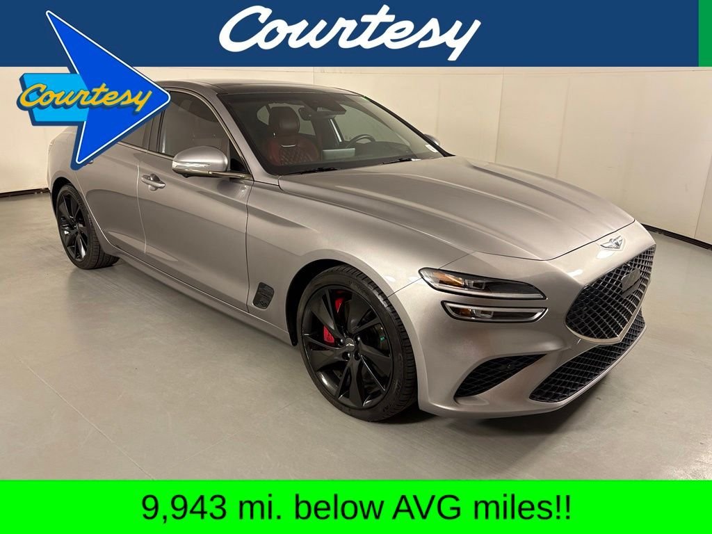 Used 2023 Genesis G70 3.3T w/ Sport Prestige Package RWD image 1