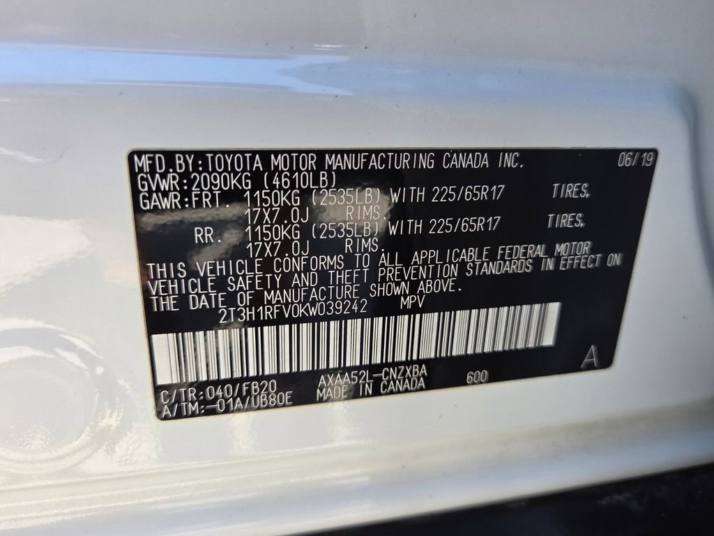 Used 2019 Toyota RAV4 LE FWD image 22