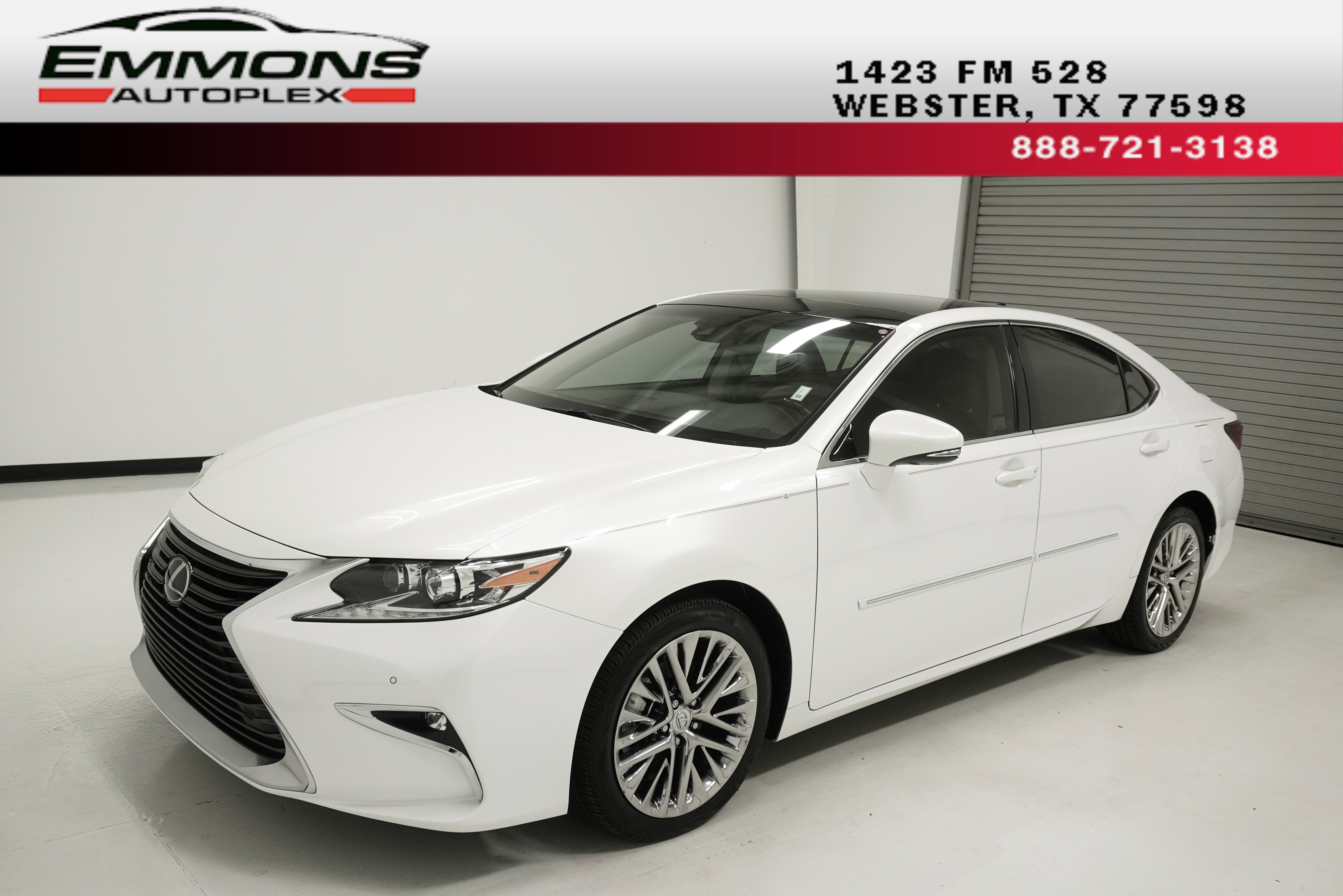 Used 2018 Lexus ES 350 w/ Luxury Package w/Wood Trim FWD image 1