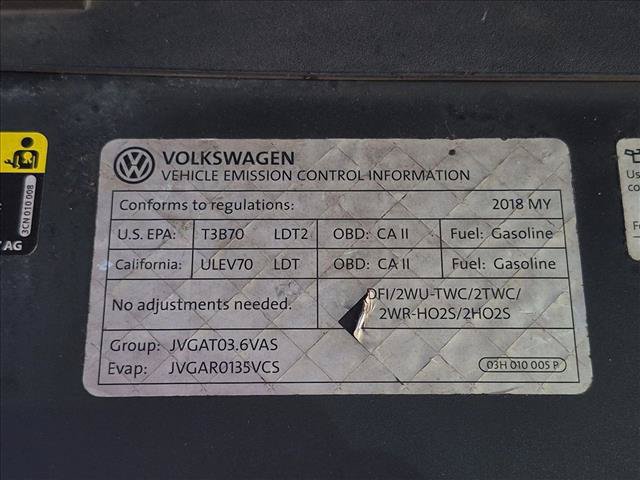 Used 2018 Volkswagen Atlas SE AWD/4WD image 16