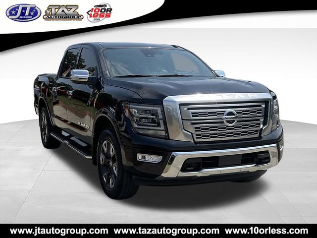 Used 2020 Nissan Titan Platinum Reserve w/ Moonroof Package AWD/4WD image 1