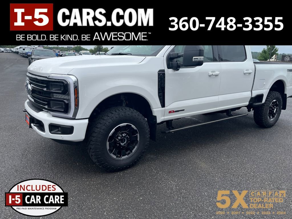 Certified 2025 Ford F350 Platinum w/ Tremor Off-Road Package AWD/4WD image 1