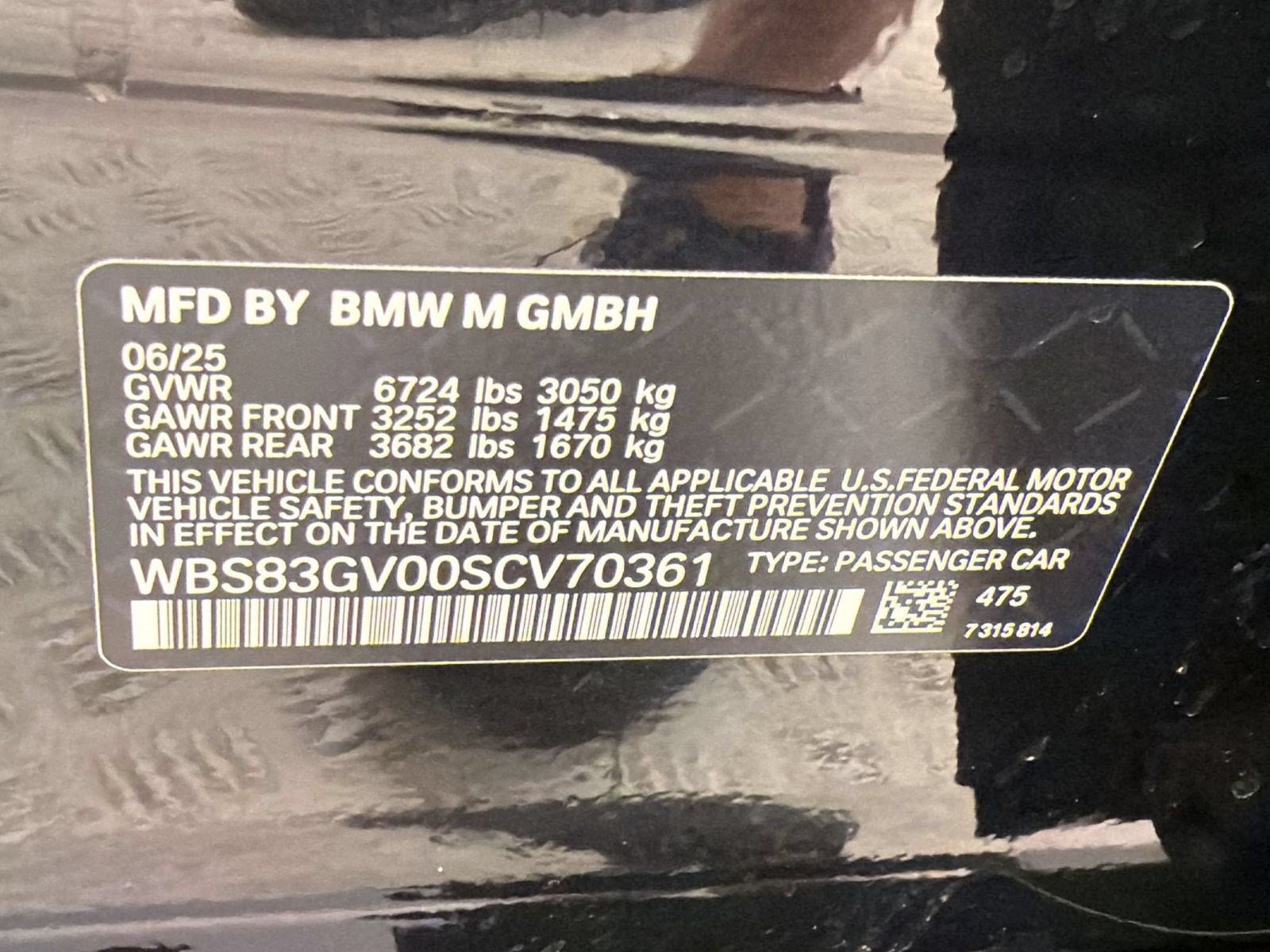 Certified 2025 BMW M5 Touring AWD/4WD image 24