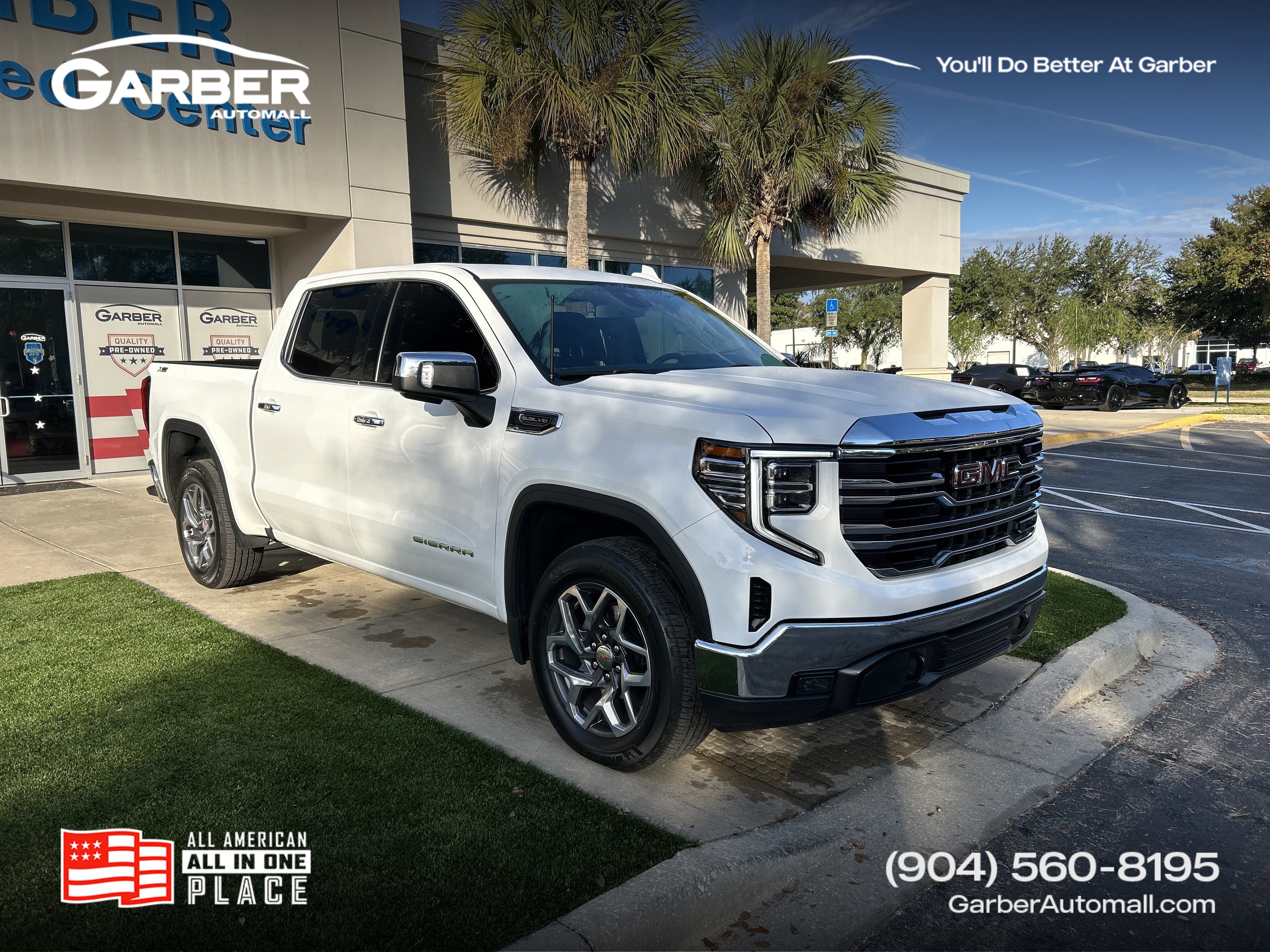 Certified 2022 GMC Sierra 1500 SLT w/ SLT Convenience Package image 1