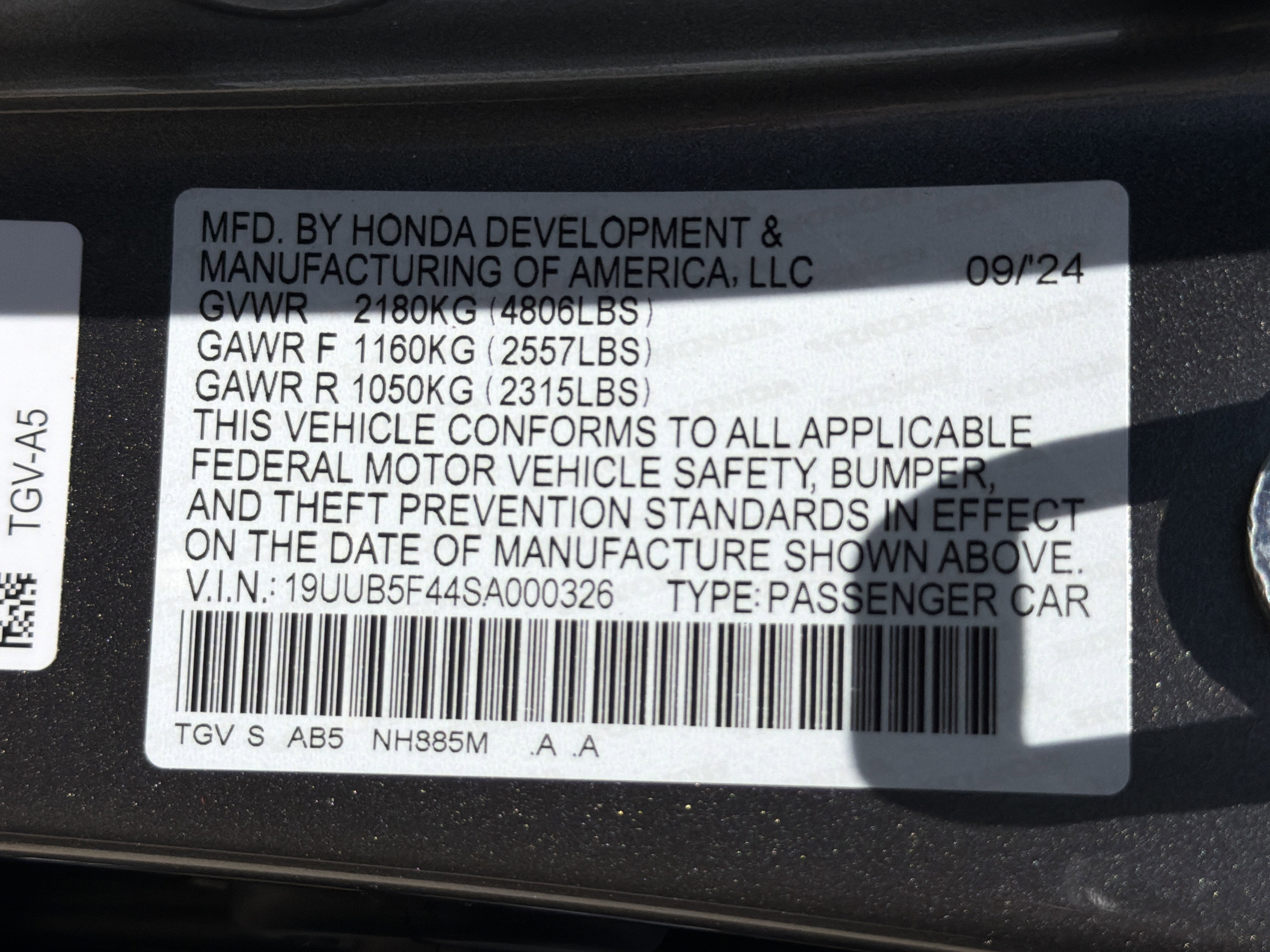 Used 2025 Acura TLX w/ Technology Package FWD image 28