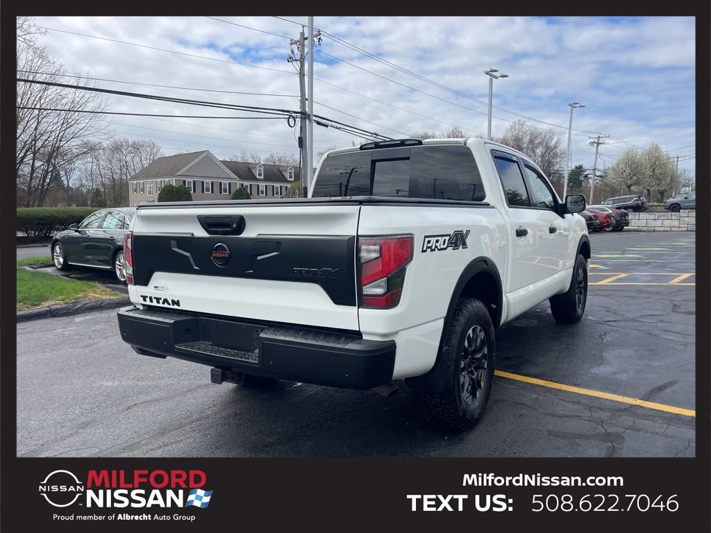 Used 2020 Nissan Titan PRO-4X w/ Pro-4x Utility Package AWD/4WD image 5