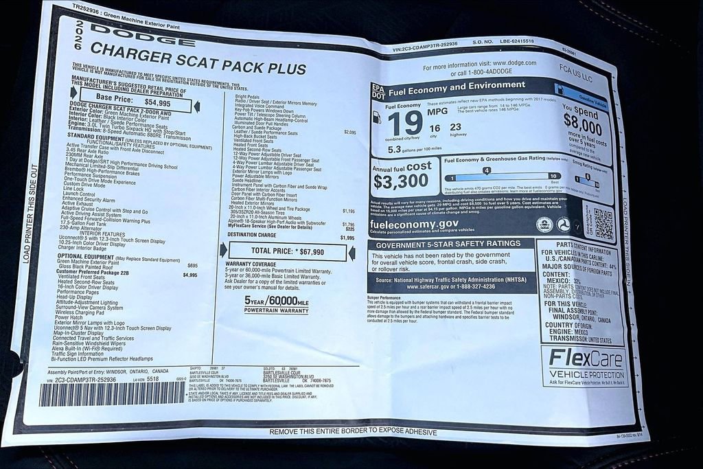 New 2026 Dodge Charger R/T Scat Pack image 14