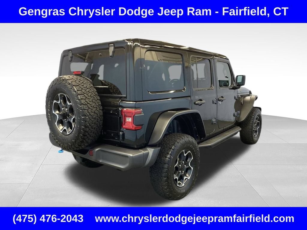 Used 2022 Jeep Wrangler Unlimited Rubicon 4xe w/ Cold Weather Group AWD/4WD image 6