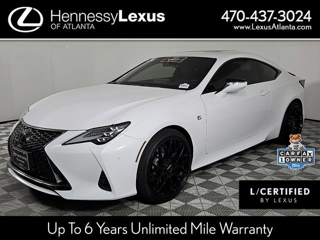 Used 2024 Lexus RC 350 F Sport w/ Navigation Package image 1