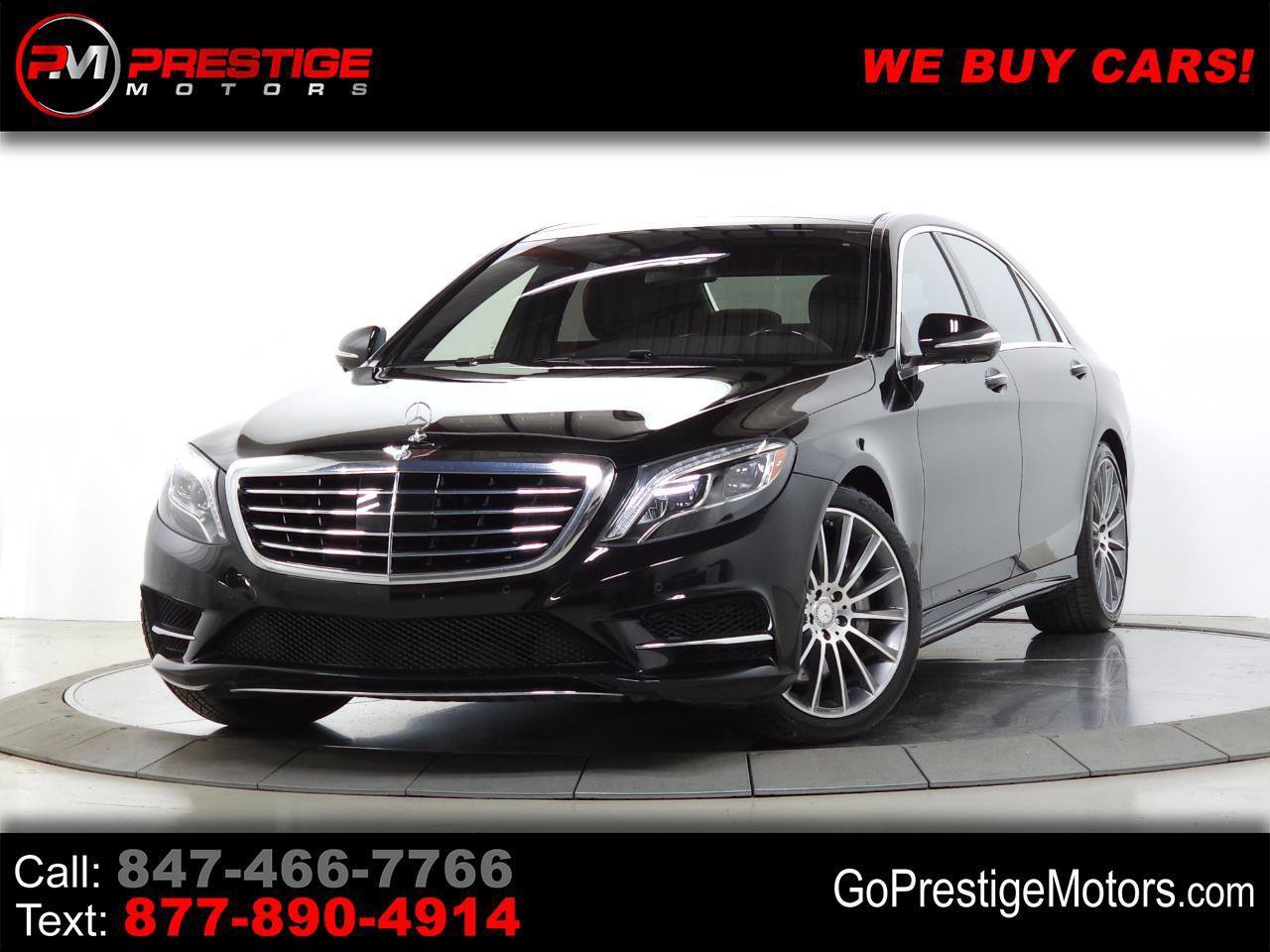 Used 2014 Mercedes-Benz S 550 Sedan w/ Sport Package Plus One