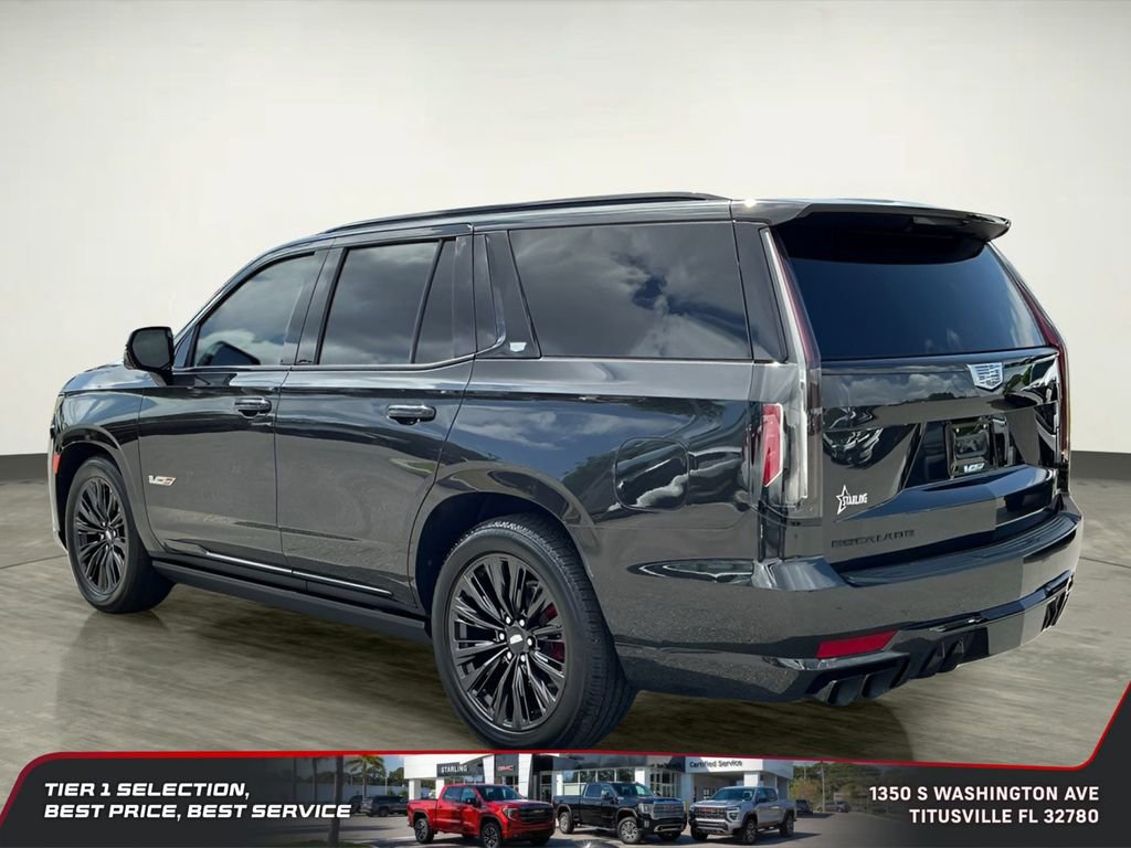 Used 2024 Cadillac Escalade V w/ LPO, ONYX Package AWD/4WD image 3
