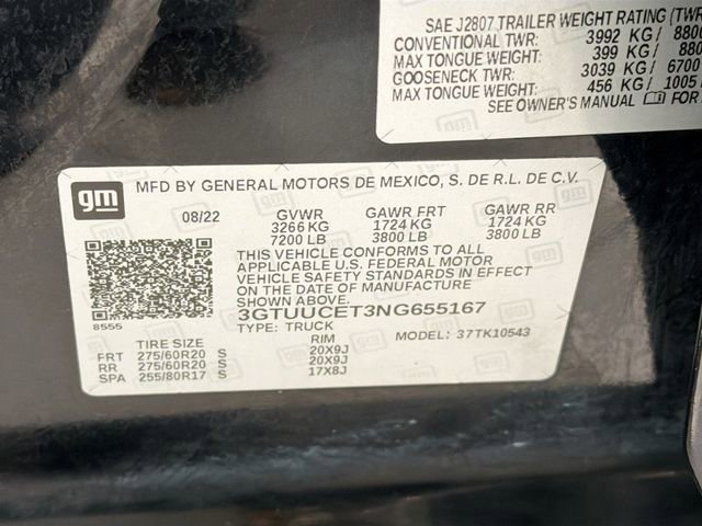 Certified 2022 GMC Sierra 1500 Elevation w/ X31 Off-Road Package image 27