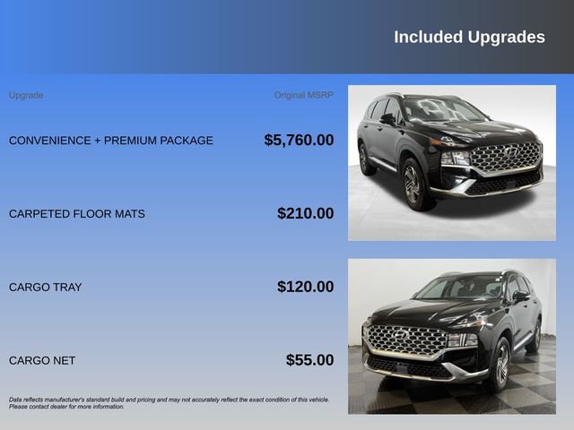 Certified 2022 Hyundai Santa Fe SEL w/ Convenience + Premium Package image 7