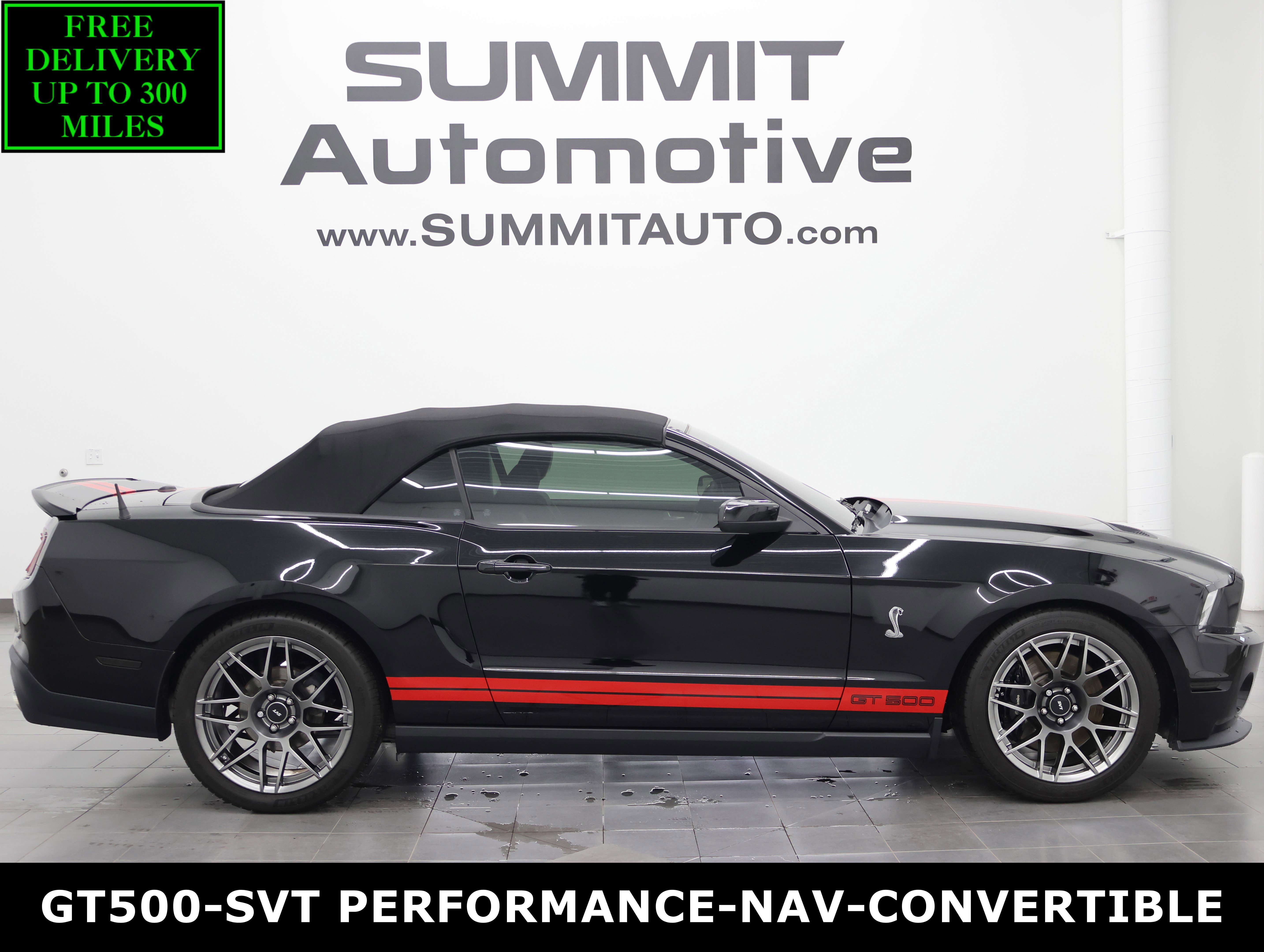 Used 2011 Ford Mustang Shelby GT500 w/ SVT Performance Pkg RWD image 1