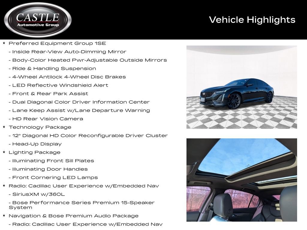 Certified 2023 Cadillac CT5 Sport image 4