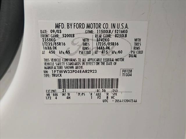 Used 2004 Ford F350 XL AWD/4WD image 25