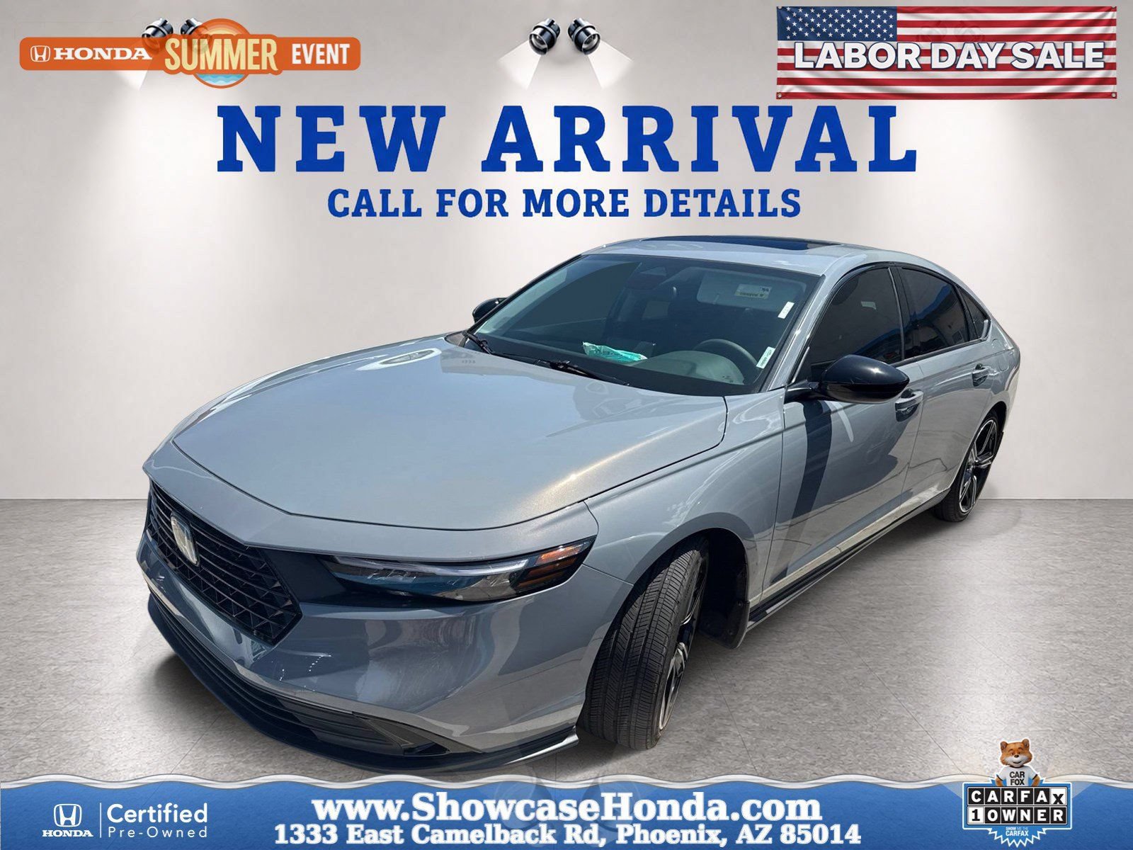 Certified 2026 Honda Accord SE
