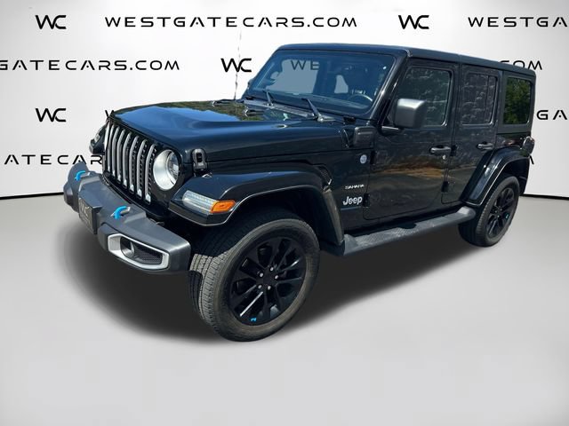 Used 2023 Jeep Wrangler Unlimited Sahara w/ Cold Weather Group AWD/4WD image 1