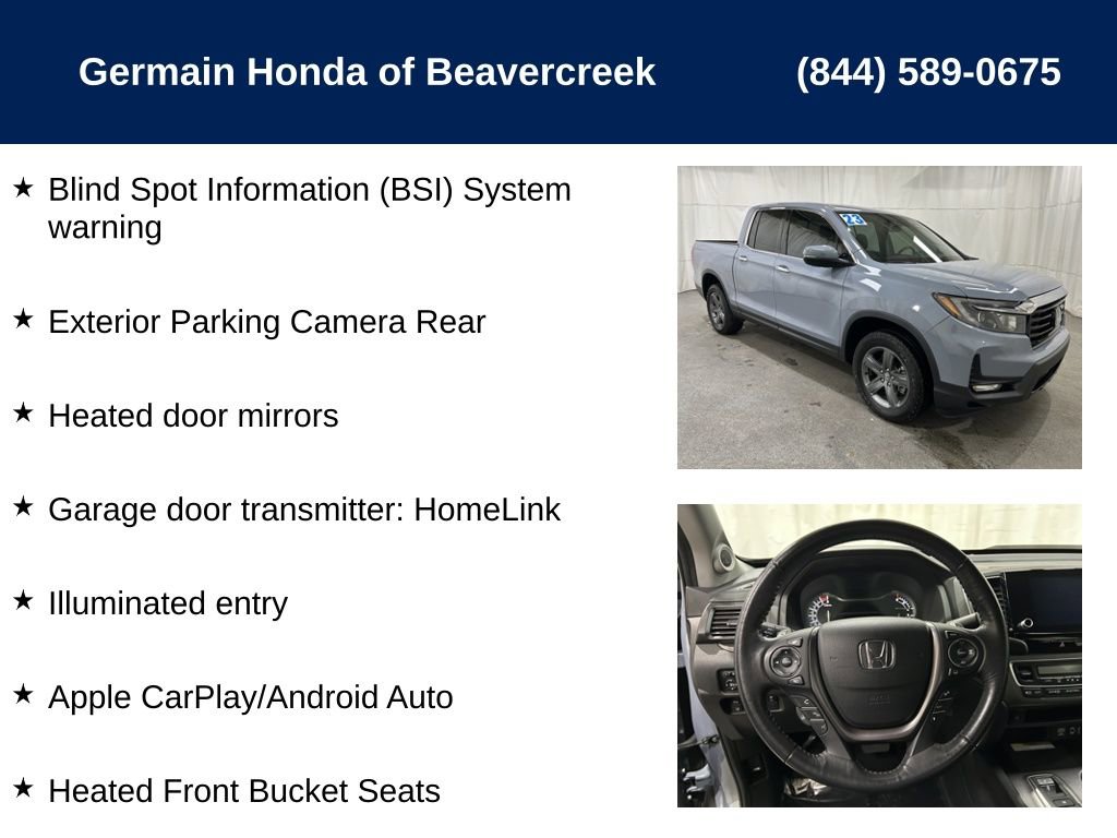 Used 2023 Honda Ridgeline RTL-E image 10