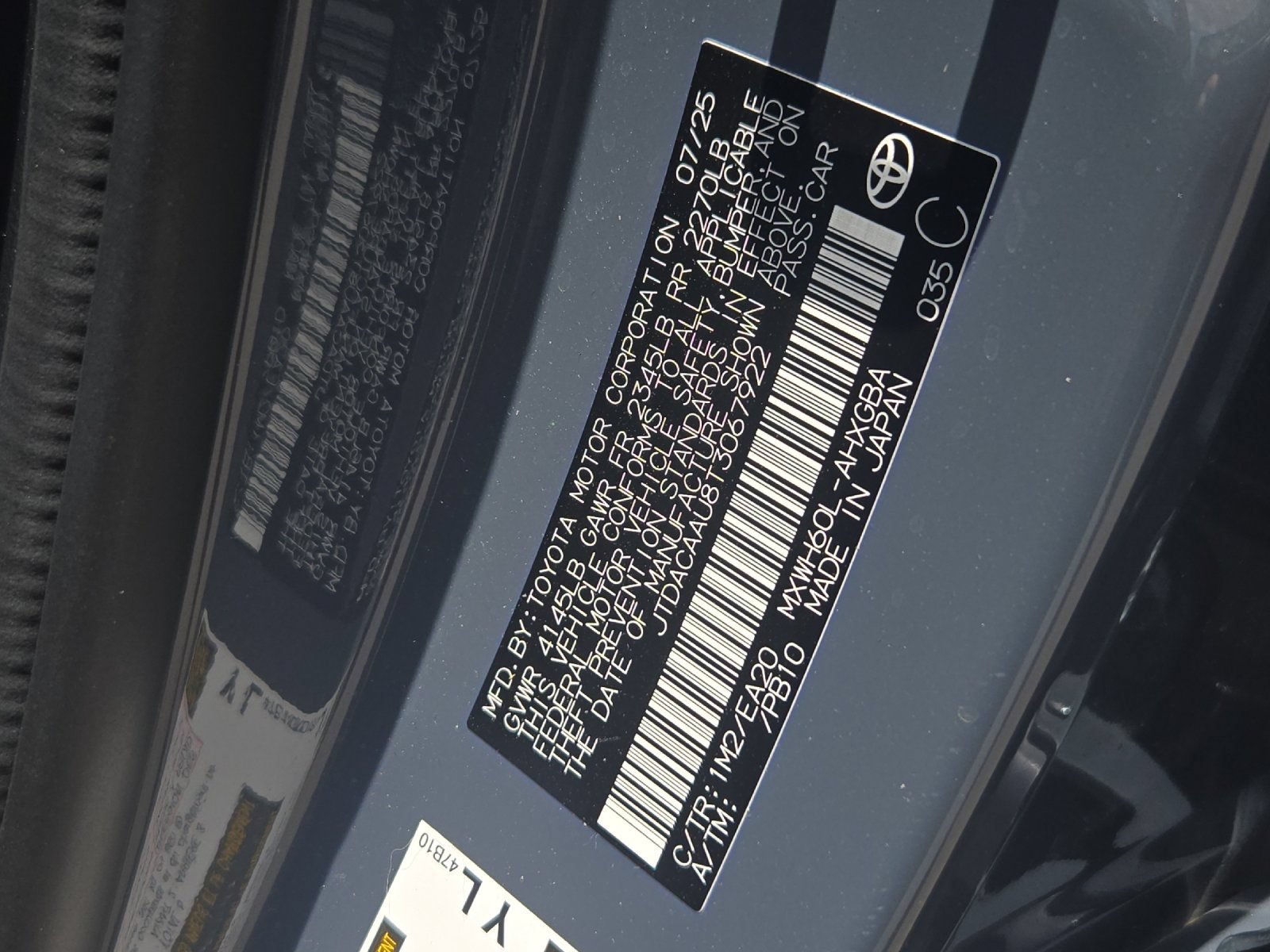 Certified 2026 Toyota Prius XLE FWD image 25