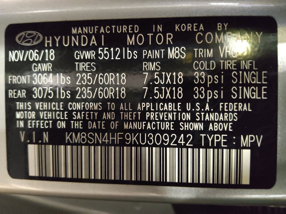 Used 2019 Hyundai Santa Fe XL SE w/ SE Premium Package 02 FWD image 33