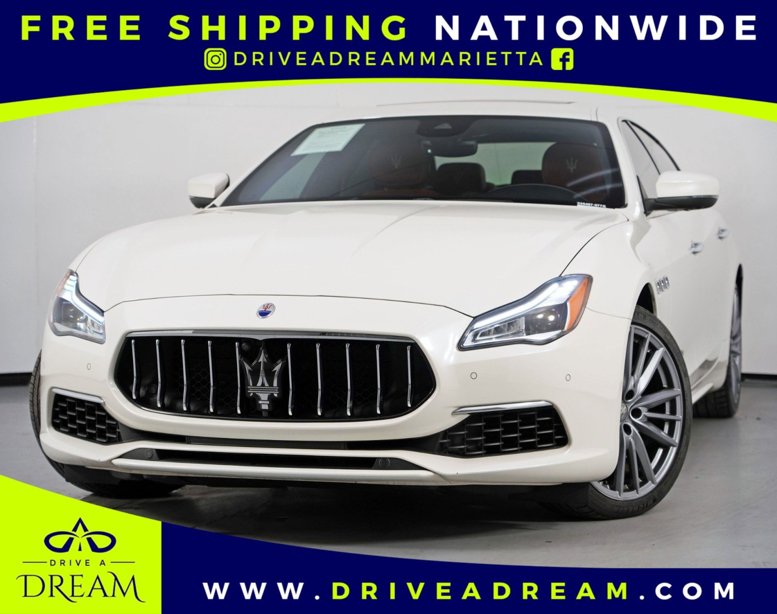 Used 2019 Maserati Quattroporte S GranLusso RWD image 1